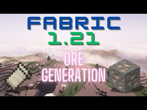 Fabric 1.21.1 Modding Tutorial - Ore Generation