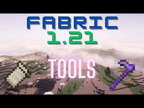 Fabric 1.21.1 Modding Tutorial - Tools